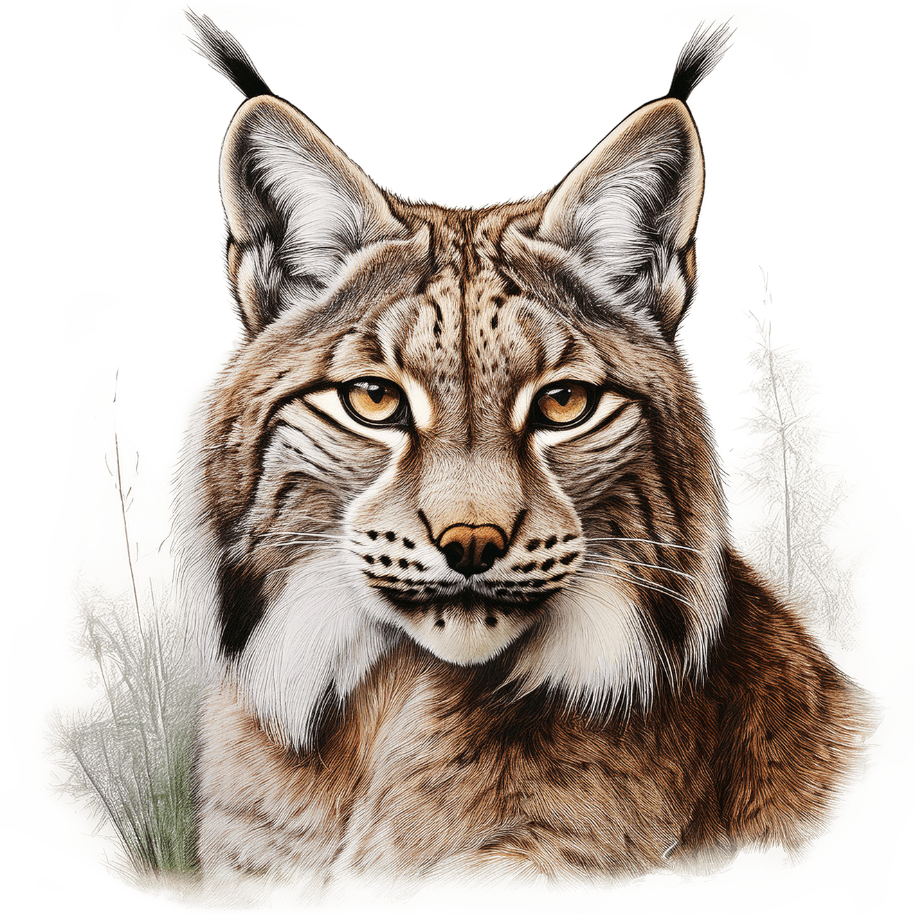 luchs-skizze-2 Skizze eines Luchses