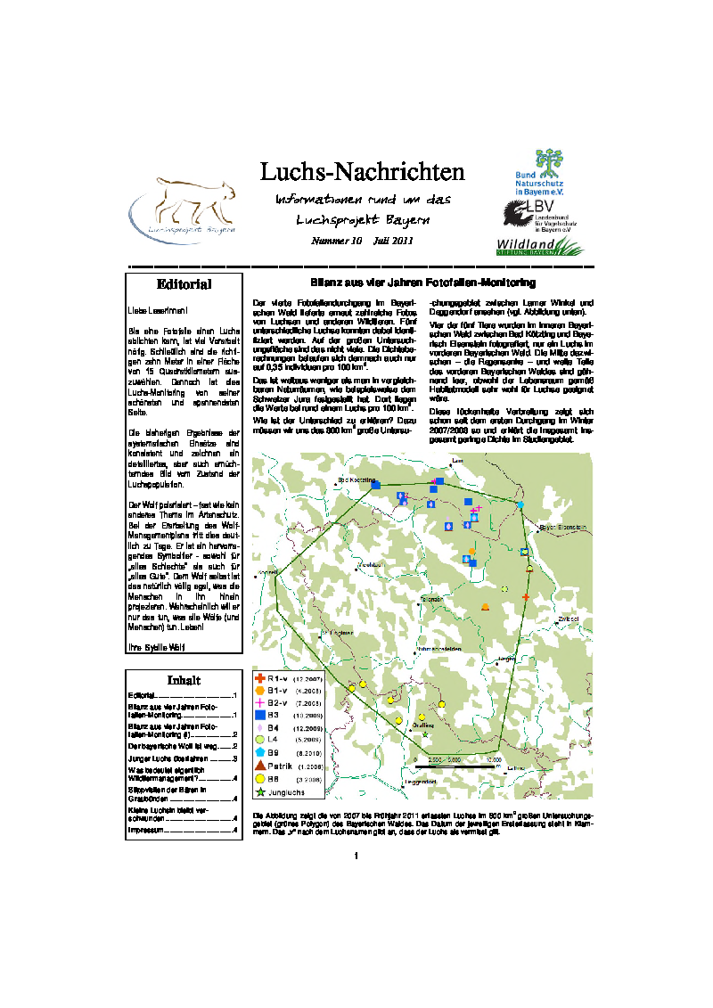 Luchs-Nachrichten 10