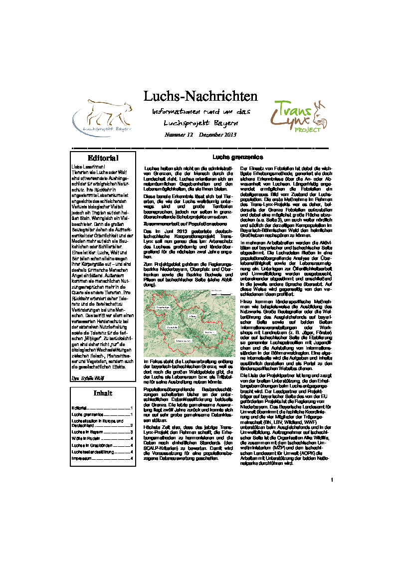 Luchs-Nachrichten 12